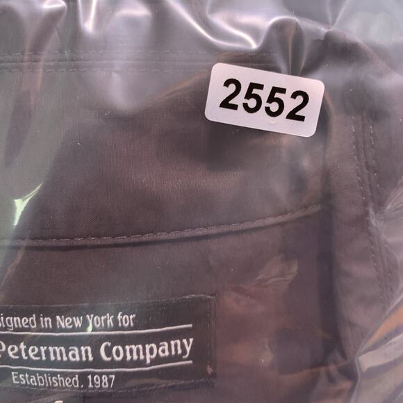 J Peterman Company Womens Button Top Sz 6 Black Tie Front Parisian Office - Picture 14 of 14